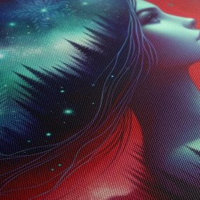 Tablou frumusețe cosmică în natură
