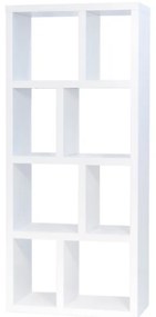 Bibliotecă albă 70x159 cm Berlin – TemaHome