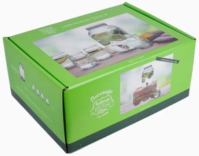 Set recipient pentru limonadă cu 4 pahare Juego – Ego Dekor