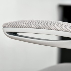 Scaun de Birou Ergonomic, Fotoliu Pivotant, Inaltime Reglabila, Functie de leganare 58.5x58x94.5-103.5cm, Gri Vinsetto | Aosom RO