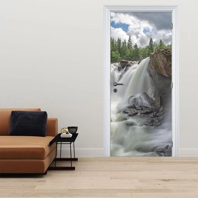 Fototapet pentru ușă - Cascadele (95x205cm)