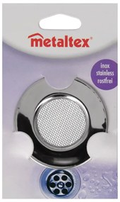Sită din oțel pentru chiuvetă Metaltex, ø 7,5 cm