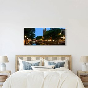 Tabou orașului istoric nocturn (120x50 cm)