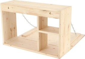 Masă de bar pentru grădină din lemn de pin 56x58 cm Baar – Esschert Design