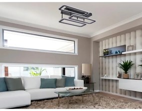 Lustră LED dimabilă aplicată LED/90W/230V 3000-6500K + telecomandă