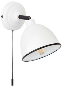 Spot de perete Brilliant TELIO 1xE14/28W/230V alb