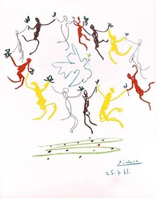 Imprimare de artă La ronde de la jeunesse, Pablo Picasso