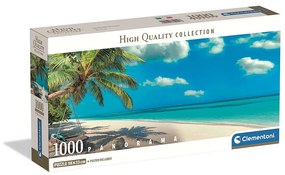 Orașe Swinging Puzzle panoramic de coastă 1000 de piese Compact Clementoni