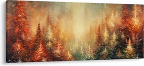 Tablou - Pictura de păduri (120x50 cm)