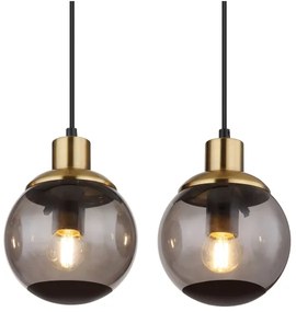 Lustră pe cablu POTTER 4xE27/25W/230V Globo 15860-4H