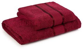 2 Prosoape Bumbac 400 grame 2PRL4 Burgundy