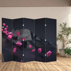 Paravan - 3D abstracție (210x170 cm)