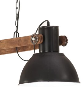 Lampa suspendata industriala, negru, 109 cm, 25 W, E27 Negru, 1, 1