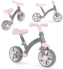 Bicicleta Jogging cu roți EVA scaun reglabil gri