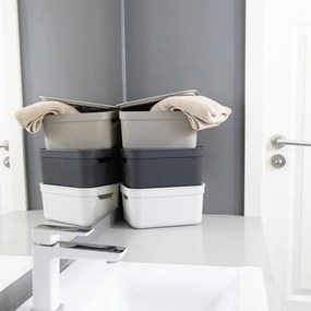 Cutie de depozitare din plastic cu capac Deco - Rotho