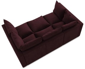 Canapea burgundy 255 cm Manao – Makamii