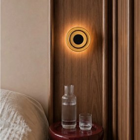 Aplica de perete LED moderna SOFI cognac amber
