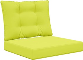 vidaXL Perna pentru canapea de exterior 2 pcs Verde Poliester