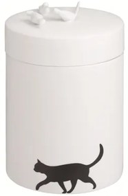 Doza de portelan alb pentru cafea PORCELAINSTORIES CAN CAT