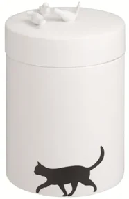 Doza de portelan alb pentru cafea PORCELAINSTORIES CAN CAT