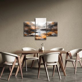 Tablou - Pictura peisajelor montane (90x60 cm)