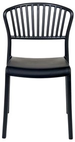 Set 4 buc scaun tip bar Geronimo (negru). 1079073