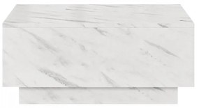 Măsuță cafea Nasonat 90 x 60 (marmură alb) (cu sp. depozitare). 1103744