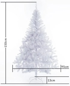 Deuba Brad artificial 150 cm - alb