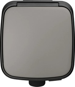 Coș de gunoi gri cu pedală din oțel 30 l Bo – Brabantia