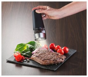 Râșniță dublă pentru sare și piper Wenko Mill, negru