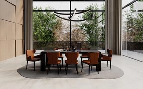 Masă lemn masiv de dining Nova Personalizabilă - 300 cm