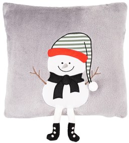 Față de pernă de Crăciun 4Home Frosty Snowman,40 x 40 cm