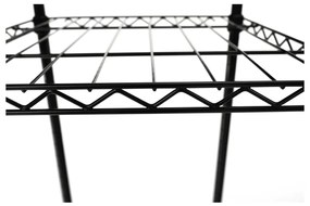 Raft reglabil, negru, GELBAN