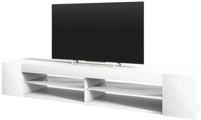 Masă TV Monty 180 (cu iluminat) (alb). 1098623