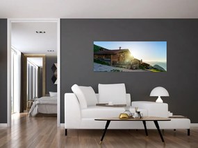 Tablou - Dimineața în Alpi Tirol (120x50 cm)