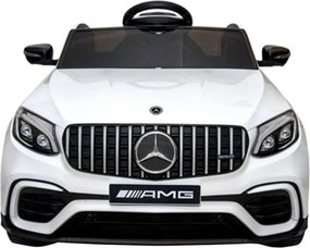 Masinuta Electrica cu acumulator pentru copii NOVOKIDS™ Mercedes AMG GLC 63 , Roti din Cauciuc EVA, 3-8 ani , usi cu deschidere , Baterie12V, 2