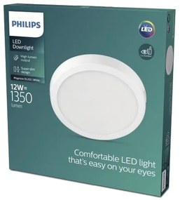 Plafonieră LED MAGNEOS LED/12W/230V 4000K albă Philips