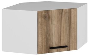 Raft de perete, de colț Bubose 5 (alb + dore) . 1095734