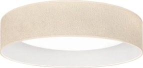 Brilagi-LED VELVET SM. VARI, lumină reglabilă 36W/230V 3000-6500K Ø 55 cm crem + telecomandă