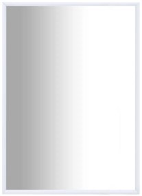 Oglinda, alb, 70x50 cm 1, Alb, 70 x 50 cm