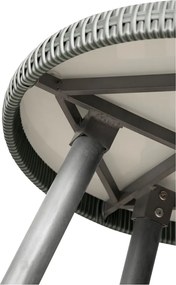 Set mobilier de grădină gri deschis Bistro – Unique Furniture