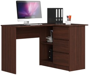 Masă PC de colț Bodhi (wenge) (D). 1068795