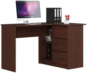 Masă PC de colț Bodhi (wenge) (D). 1068795