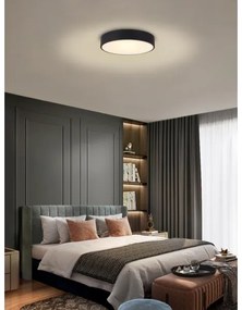 Immax NEO 07201L-LED Plafonieră dimabilă RONDATE 28W/230V negru Tuya+DO