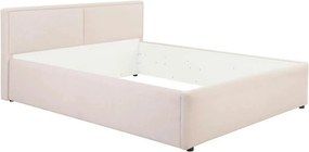 Cadru pat NEDIN 160x200, stofa clasica bej - Maya 03