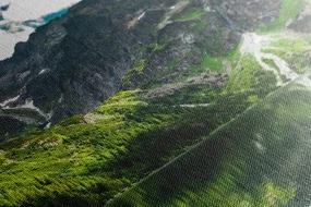 Tablou ochiul mării în munții Tatra