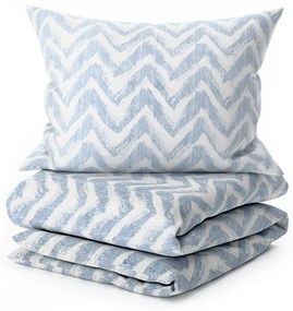Lenjerie de pat din bumbac Renforcé VLNKY albastru Dimensiune lenjerie de pat: 70 x 90 cm | 140 x 200 cm