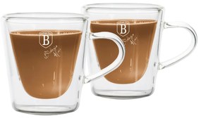Set 2 cani sticla cu perete dublu Berlinger Haus BH 8772