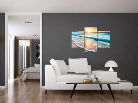 Tablou - Plaja de la mare (90x60 cm)