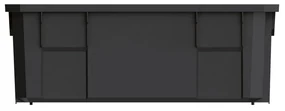 Cutie de transport A, 20 cm, neagra